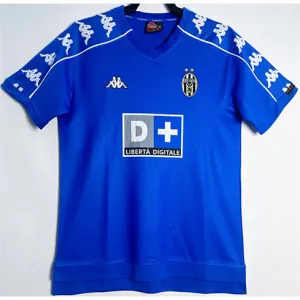 Juventus 1999/00 Away Retro Jersey - Blue