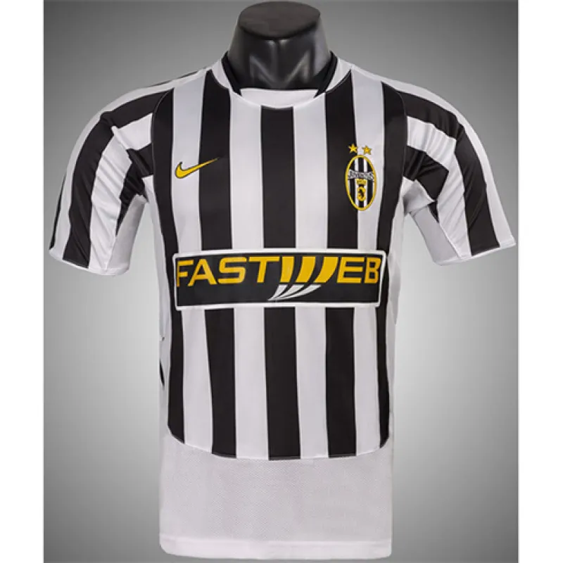 Juventus 2003/04 Home Retro Jersey - White