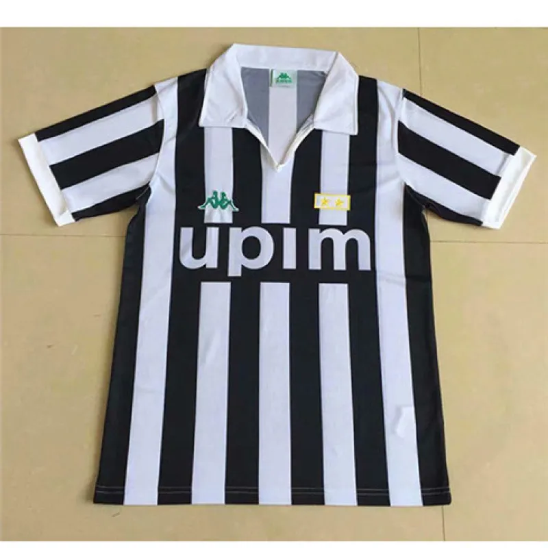 Maglia retro di casa della Juventus 1991 - Bianca