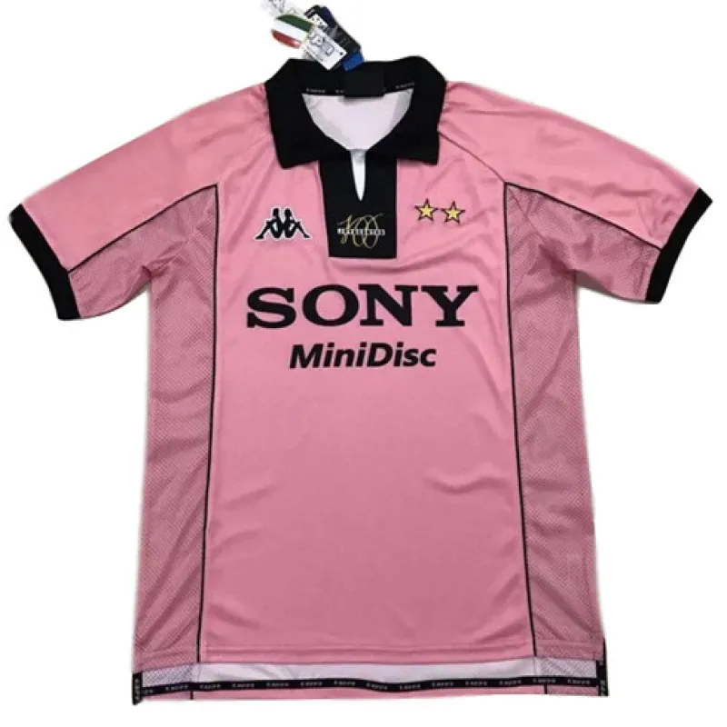Juventus 1998 Heimretro - Trikot - Rosa