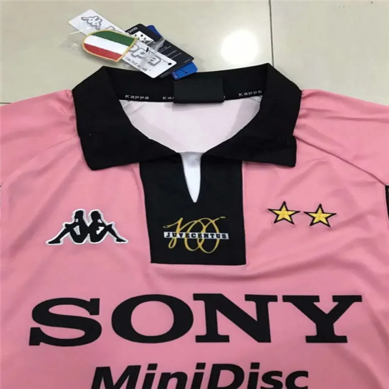 Juventus 1998 Heimretro - Trikot - Rosa