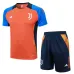 Jersey de entrenamiento + pantalones cortos de Juventus 2024/25 - anaranjado