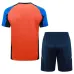 Jersey de entrenamiento + pantalones cortos de Juventus 2024/25 - anaranjado