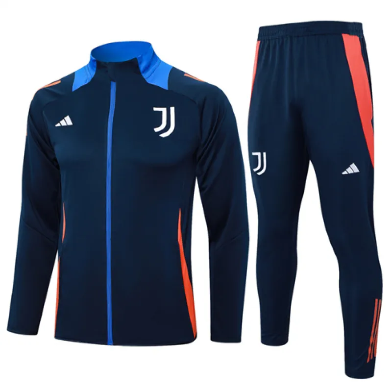 Juventus 2024/25 Kinder Sportjacke – Blau