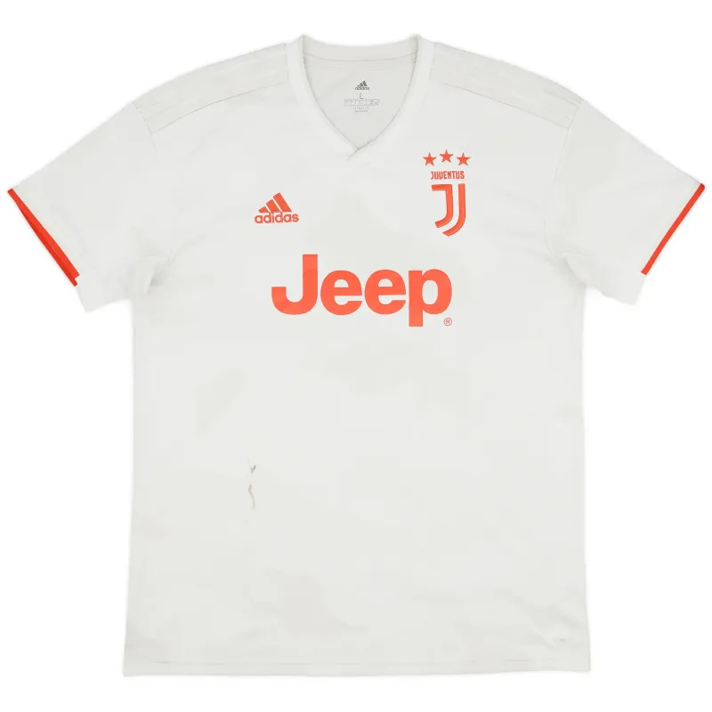 Maglia retro di trasferta n.7 di Juventus di Cristiano Ronaldo 2019/20 - Bianca