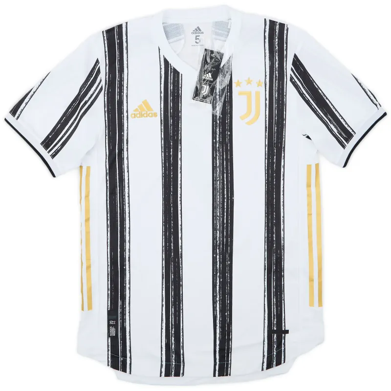 Cristiano Ronaldos Juventus 2020/21 Heim Retro Spieler Trikot Nr.7 - Weiß