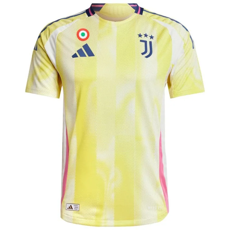 Juventus 2024/25 Away Jersey - Player Edition - Yellow