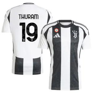 Thuram's Juventus 2024/25 Home Jersey - White