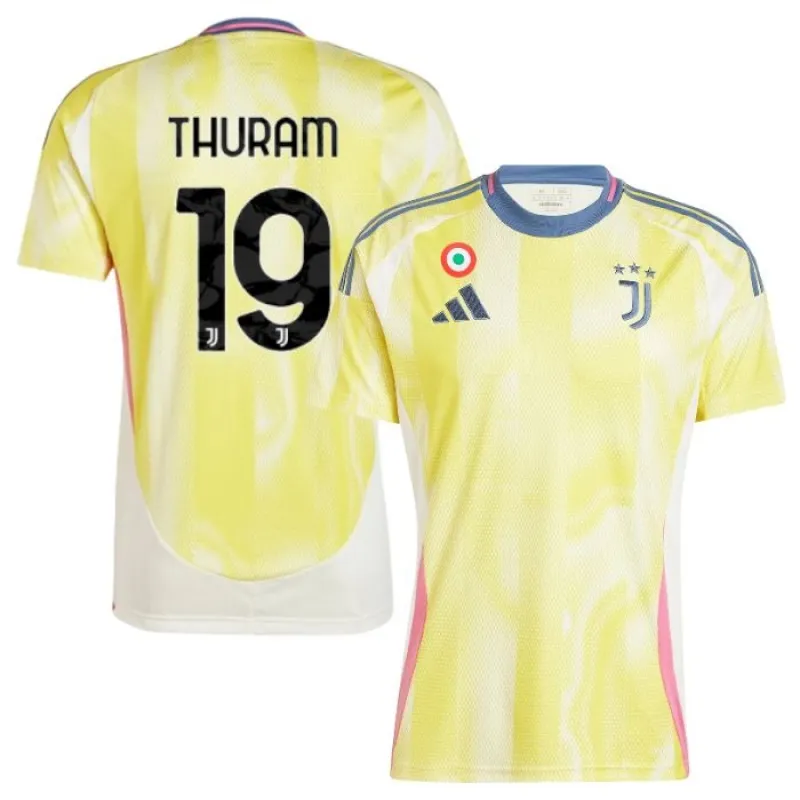 Thuram Juventus Camiseta Visitante 2024/25