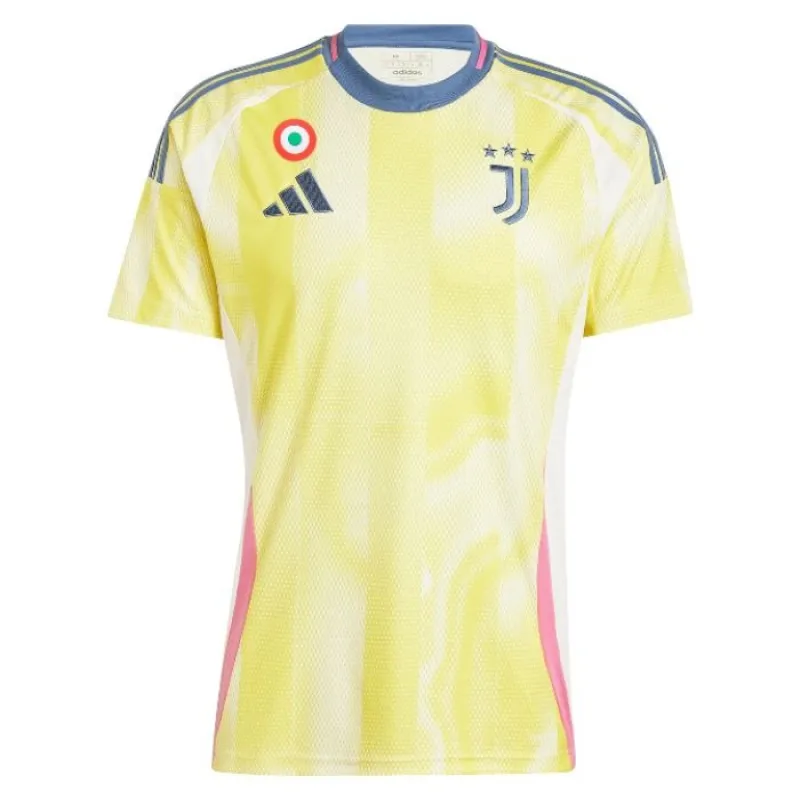 Insieme di maglia per bambini di trasferta di Juventus 2024/25 di Kolo Muani - Giallo
