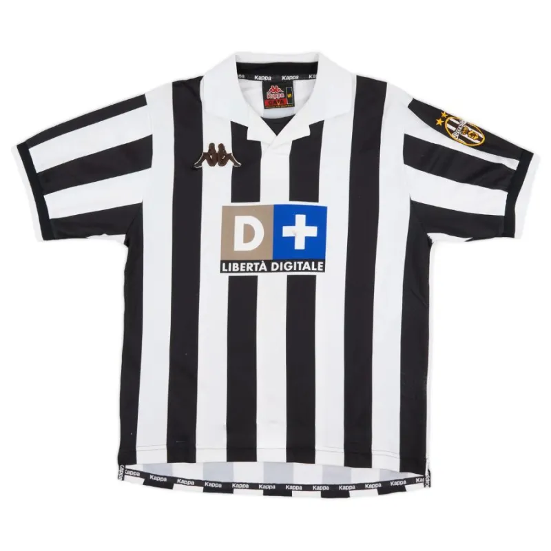 Zinedine Zidane Juventus 1998/99 Retro Heimtrikot - Weiß