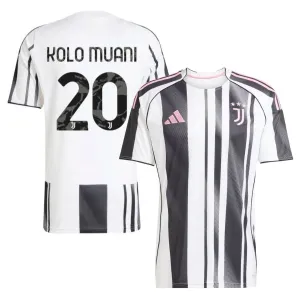 Juventus KOLO MUANI 2025/26 Home Jersey - White