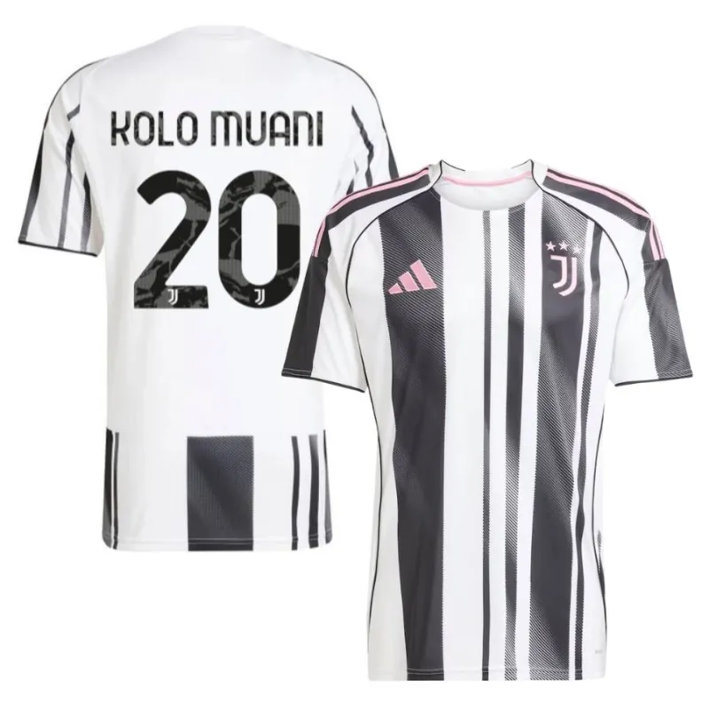 Maillot domicile Juventus KOLO MUANI 2025/26 - Blanc