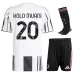 Juventus KOLO MUANI 2025/26 conjunto camiseta local niño blanco