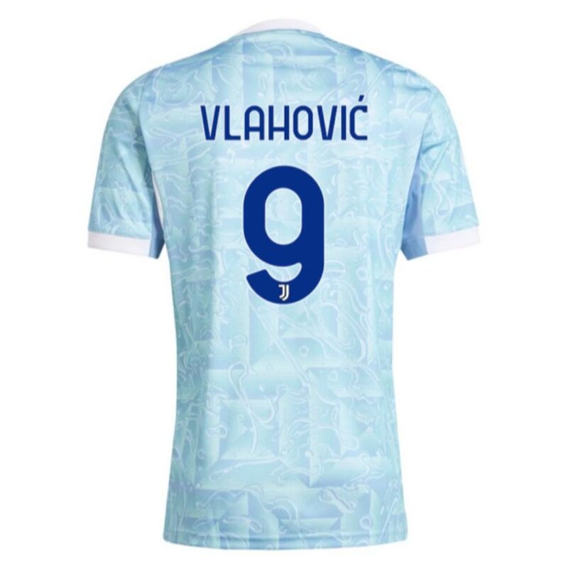Juventus Vlahović 2025/26 Away Jersey - Blue