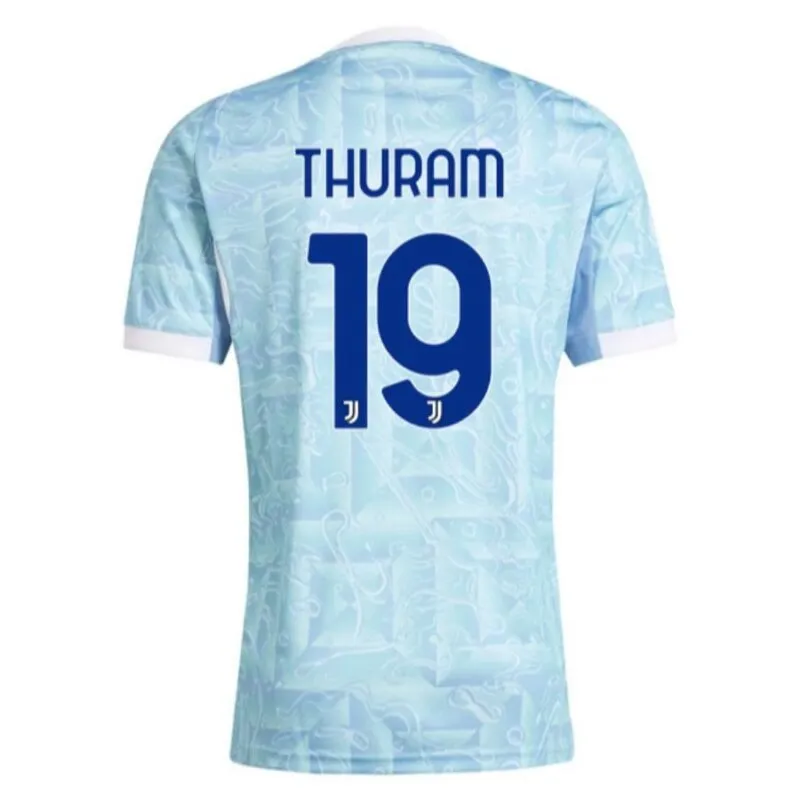 Maglia in trasferta di THURAM della Juventus 2025/26 - Blu