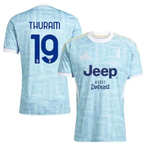 Juventus THURAM 2025/26 Away Jersey - Blue