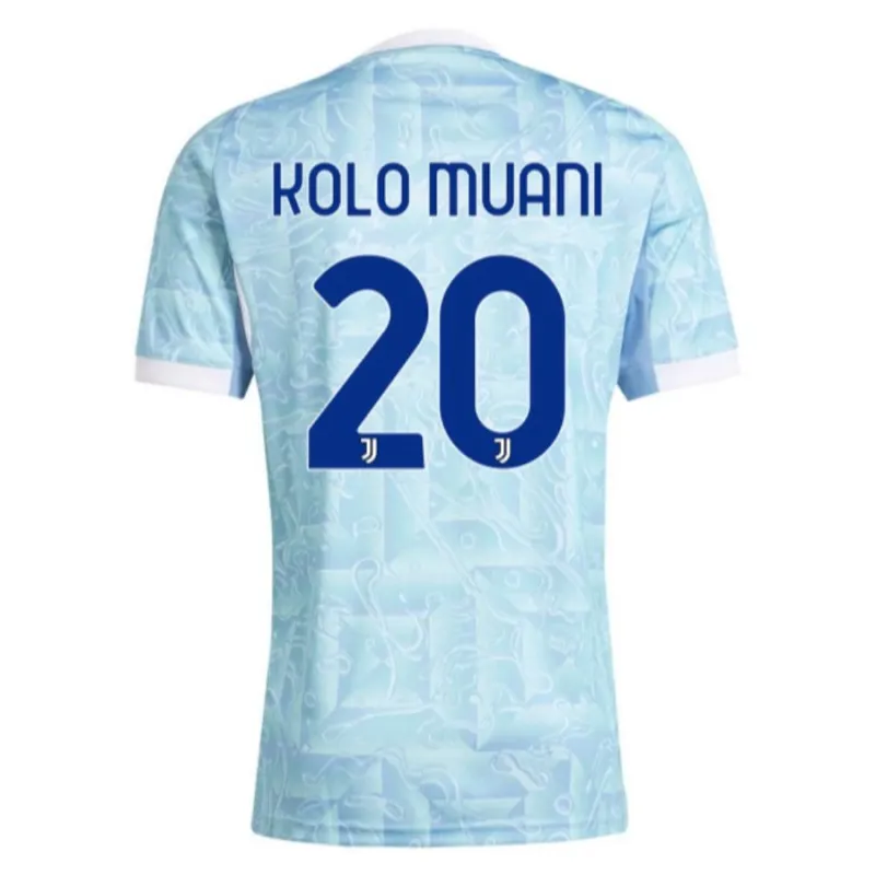 Completo maglia Juventus Randal Kolo Muani 2025/26 bambino