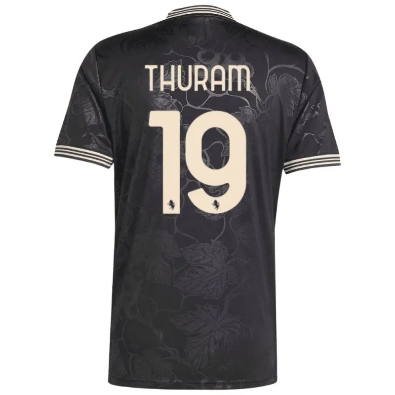 Juventus THURAM 2025/26 Third Jersey - Black