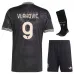 Juventus VLAHOVIC 2025/26 Maglia Third Bambino con Pantaloncini - Nera