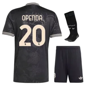 Juventus Openda 2025/26 Third Kids Jersey Kit