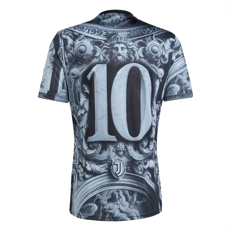 Juventus 2025/26 Maglia Pre-Partita Del Piero - Grigio