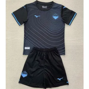 Lazio 2024/25 Third Kids' Jersey - Black