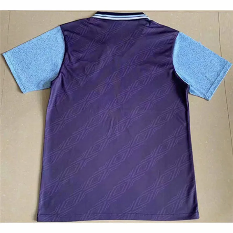 Camisa de visita retro de Lazio 1995 - Morado