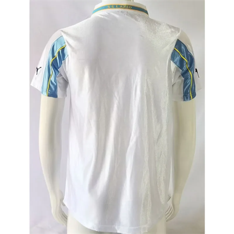 Lazio 1999/00 Retro Away Jersey - White
