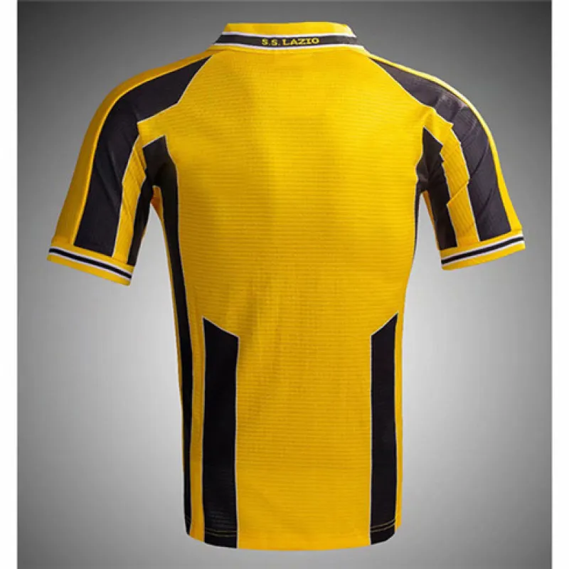 Troisième maillot retro de Lazio 1998 - 00 - Jaune