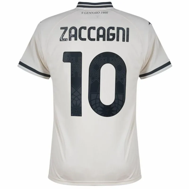 Lazio ZACCAGNI 2025/26 Auswärtstrikot - Weiß