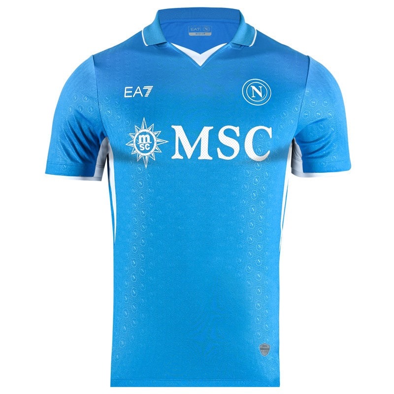 La camiseta local 2024/25 de Nápoles - azul