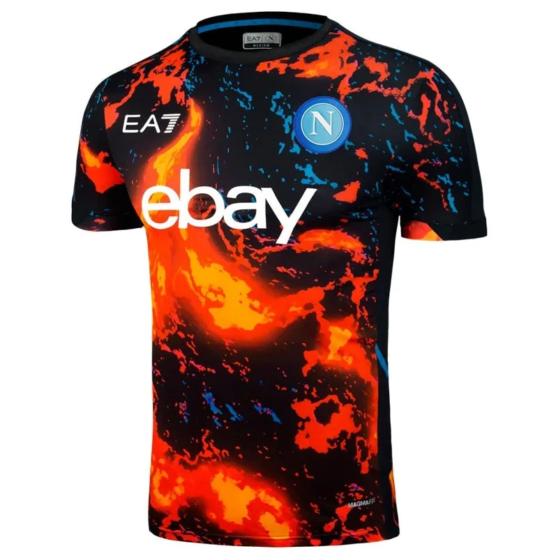 Napoli 2024/25 Pre-match Training Jersey - Orange