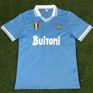Napoli 1986/87 Away Retro Jersey - Blue