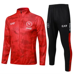 Napoli 2024/25 Children's Sports Jacket - Red