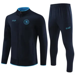 Napoli 2024/25 Kids Track Jacket Navy Blue
