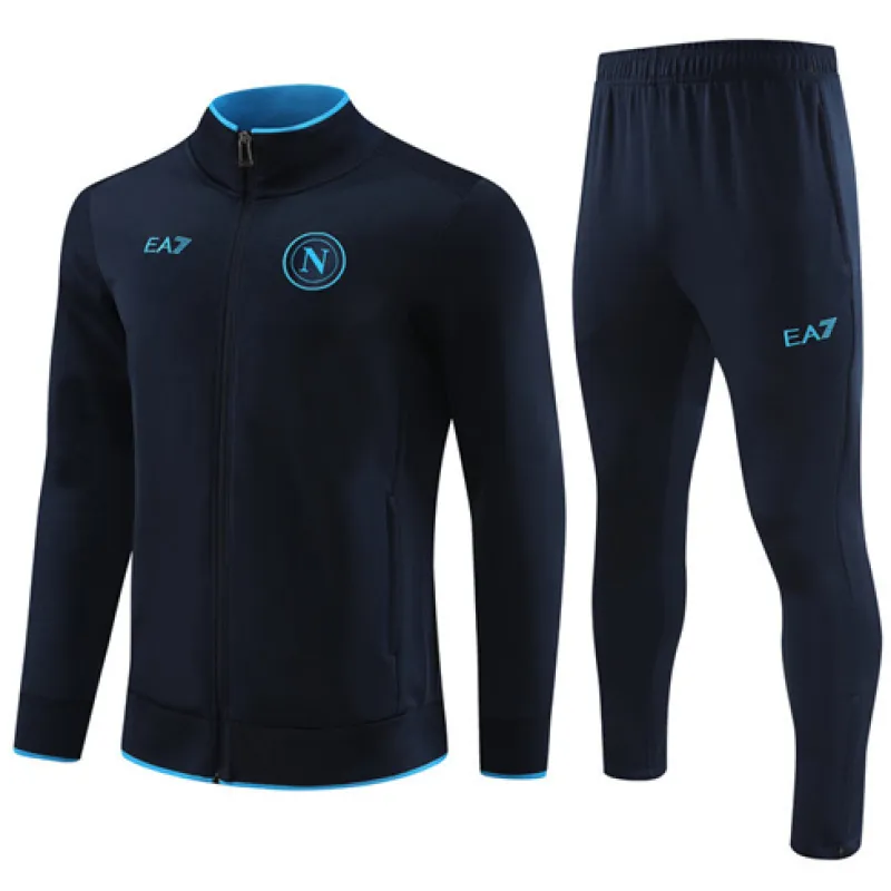 Napoli Chaqueta Deportiva Infantil 2024/25 Azul Marino