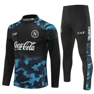 Napoli 2024/25 Kinder-Sportbekleidung - Schwarz
