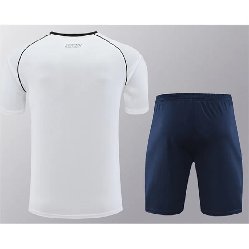 Camiseta + Pantalones Cortos de Entrenamiento de Nápoles 2024/25 - Blanco