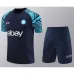 Chemise d'entraînement A + Shorts de Naples 2024/25 - Bleu