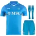 Conjunto de camisetas infantiles del campo de casa de Napoli 2024/25 - Azul