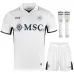Ensemble de maillots d'extérieur pour enfants de Napoli 2024/25 - Blanc