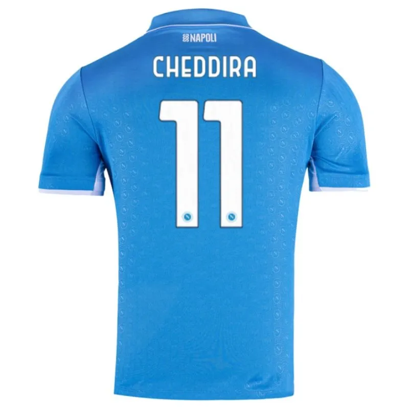 Cheddira's Napoli 2024/25 Home Jersey - Blue