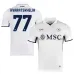 Maglia di fuori campo di Napoli 2024/25 di Kvaratskhelia - Bianca