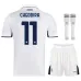 Set di maglie per bambini di fuori campo di Napoli 2024/25 di Cheddira - Bianca
