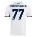 Set di maglie per bambini di fuori campo di Napoli 2024/25 di Kvaratskhelia - Bianca