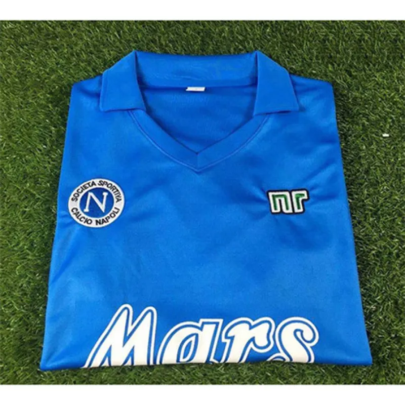 Napoli 1988/89 Home Retro Jersey - Blue