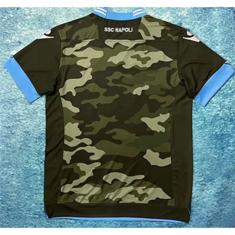 Camiseta retro de visita de Nápoles 2013/14 - Verde