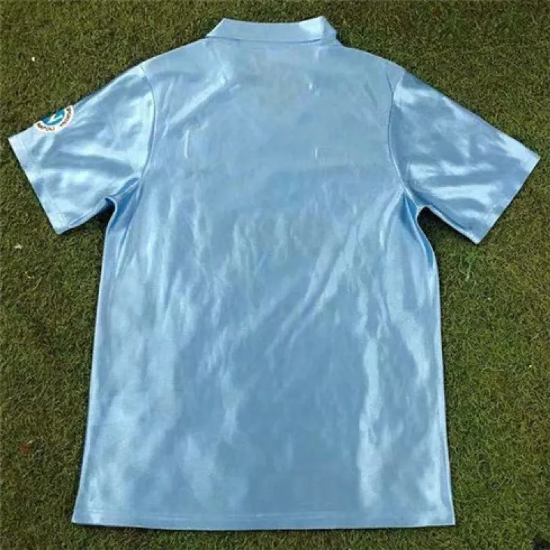 Maillot rétro domicile de Naples 1990/91 - Bleu