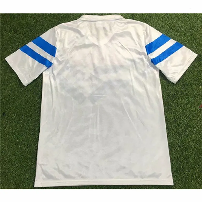 Maillot rétro d'extérieur de Naples 1988/89 - Blanc